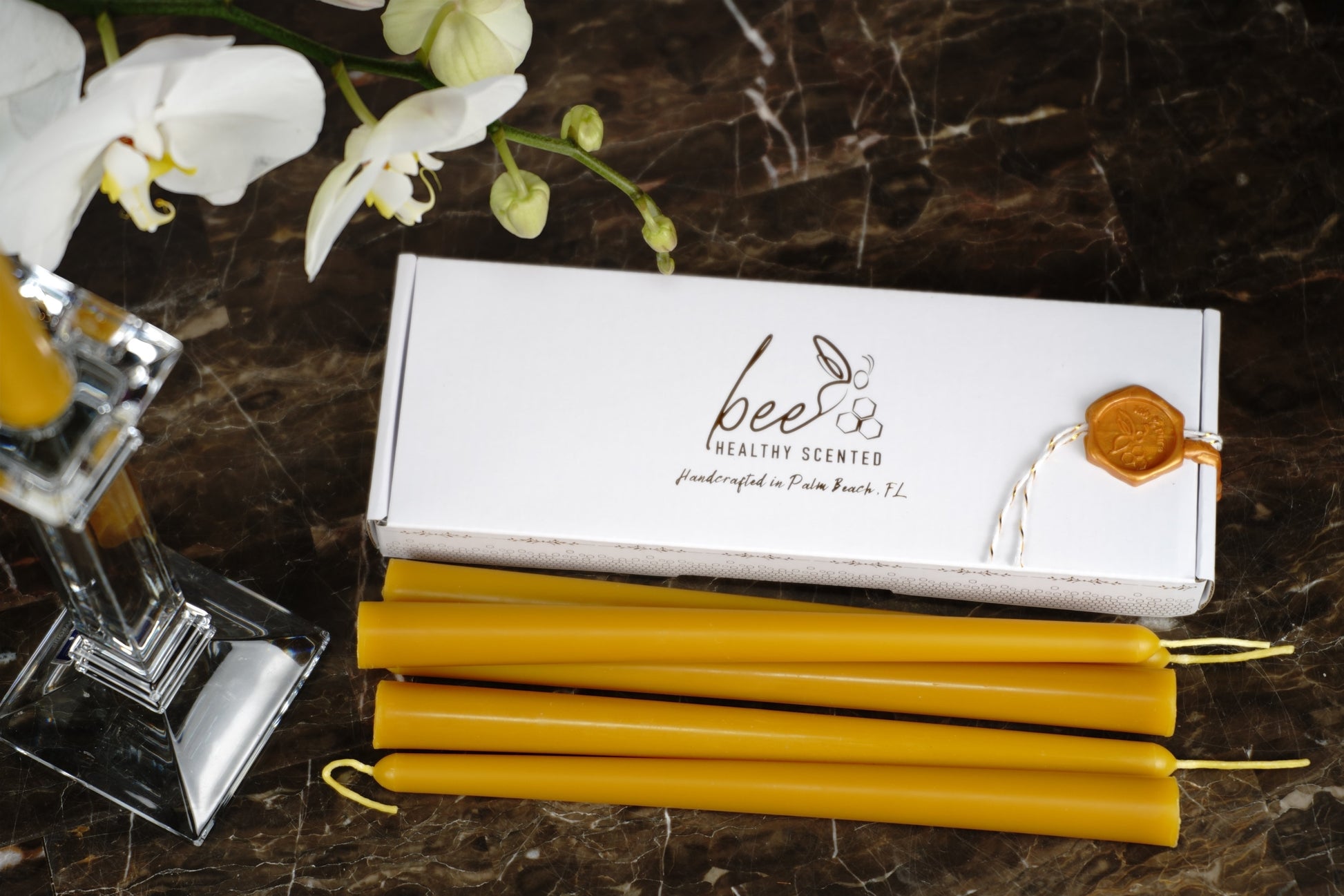 Beeswax Candles Aromatherapy Candles Taper Candles Pure Essential Oils Candles Cotton Wicks