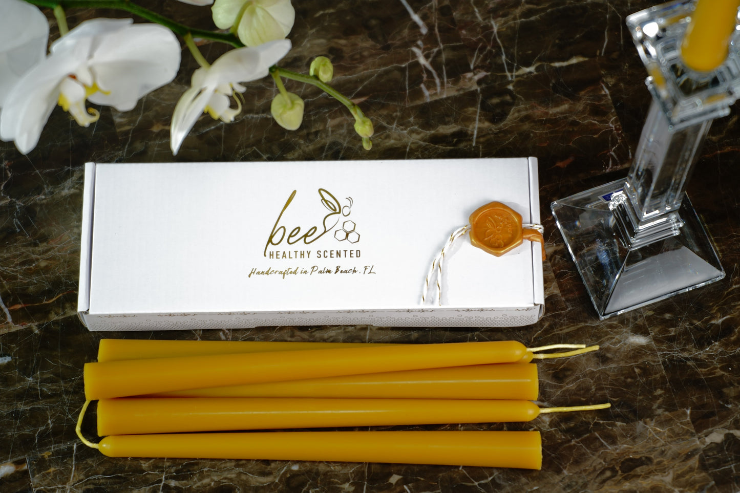 Beeswax Candles Aromatherapy Candles Taper Candles Pure Essential Oils Candles Cotton Wicks