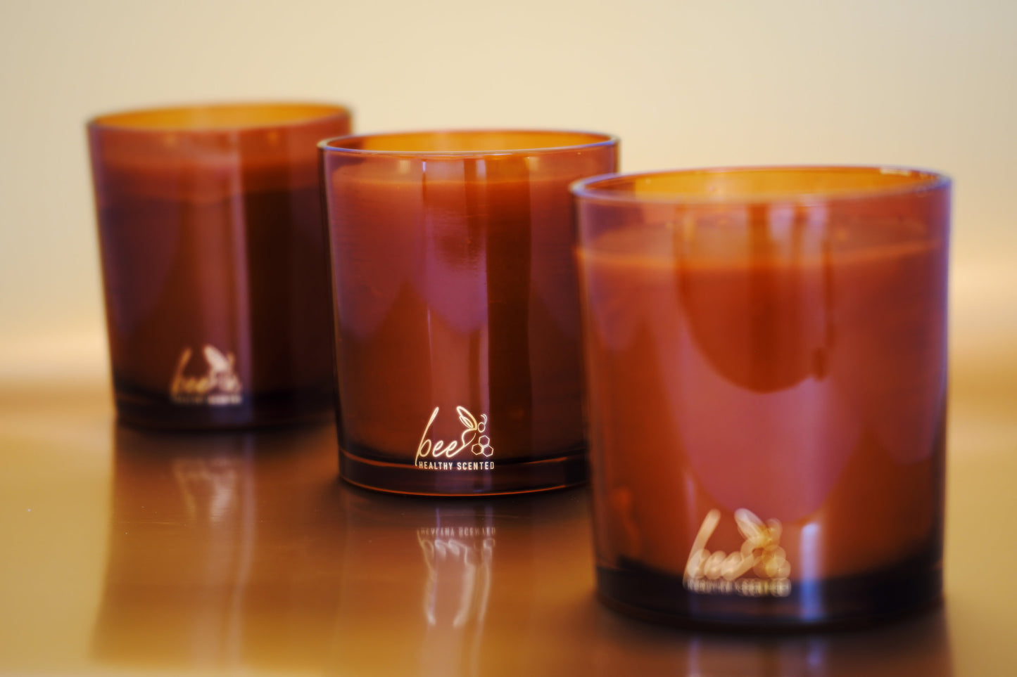 100% Beeswax Candles made with Pure Essential Oils and Cotton Wicks Aromatherapy Candles